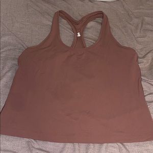 Cropped lululemon align tank top